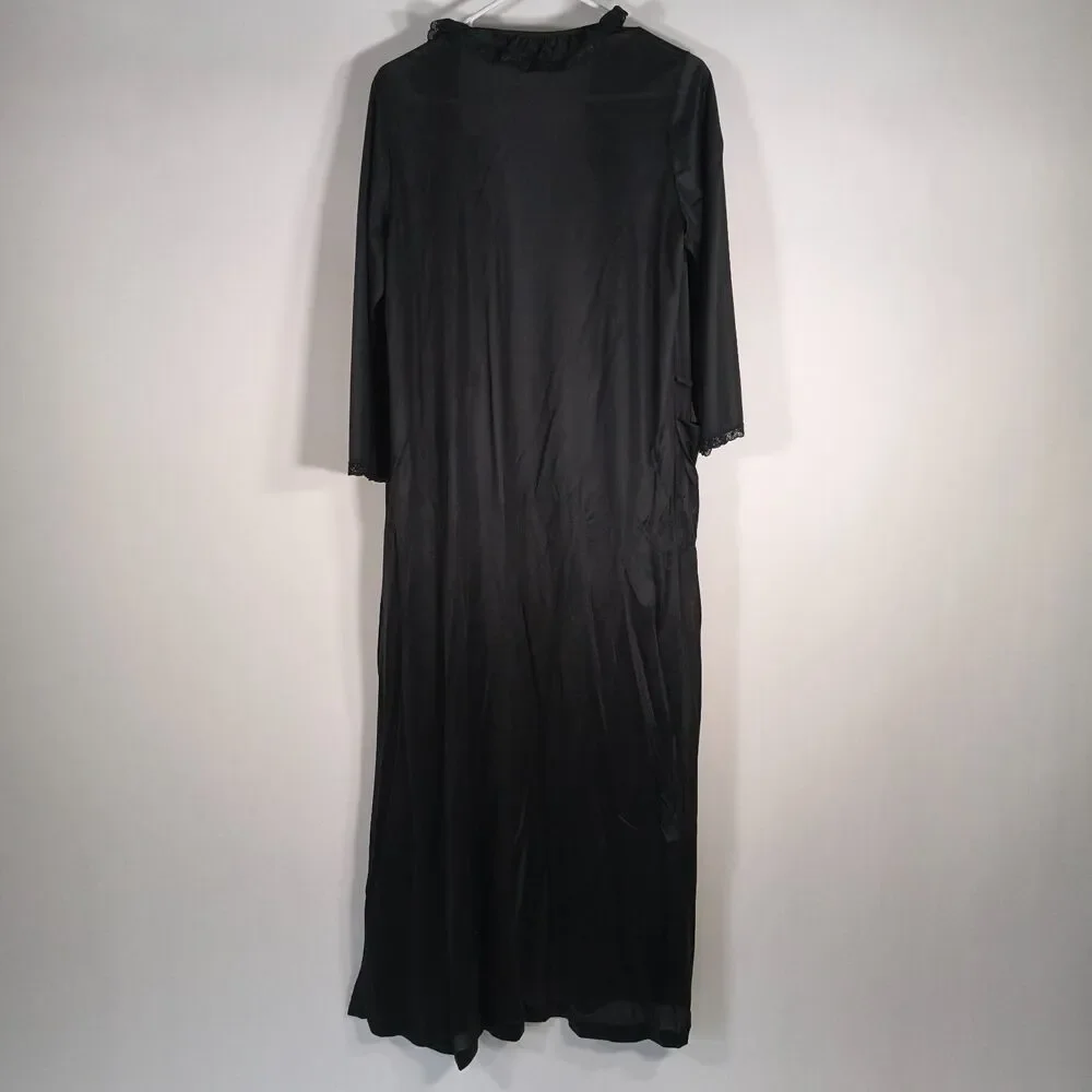 Vintage Lace Lined Housecoat - Picture 5 of 14